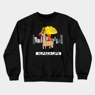 Alpaca Lips Crewneck Sweatshirt